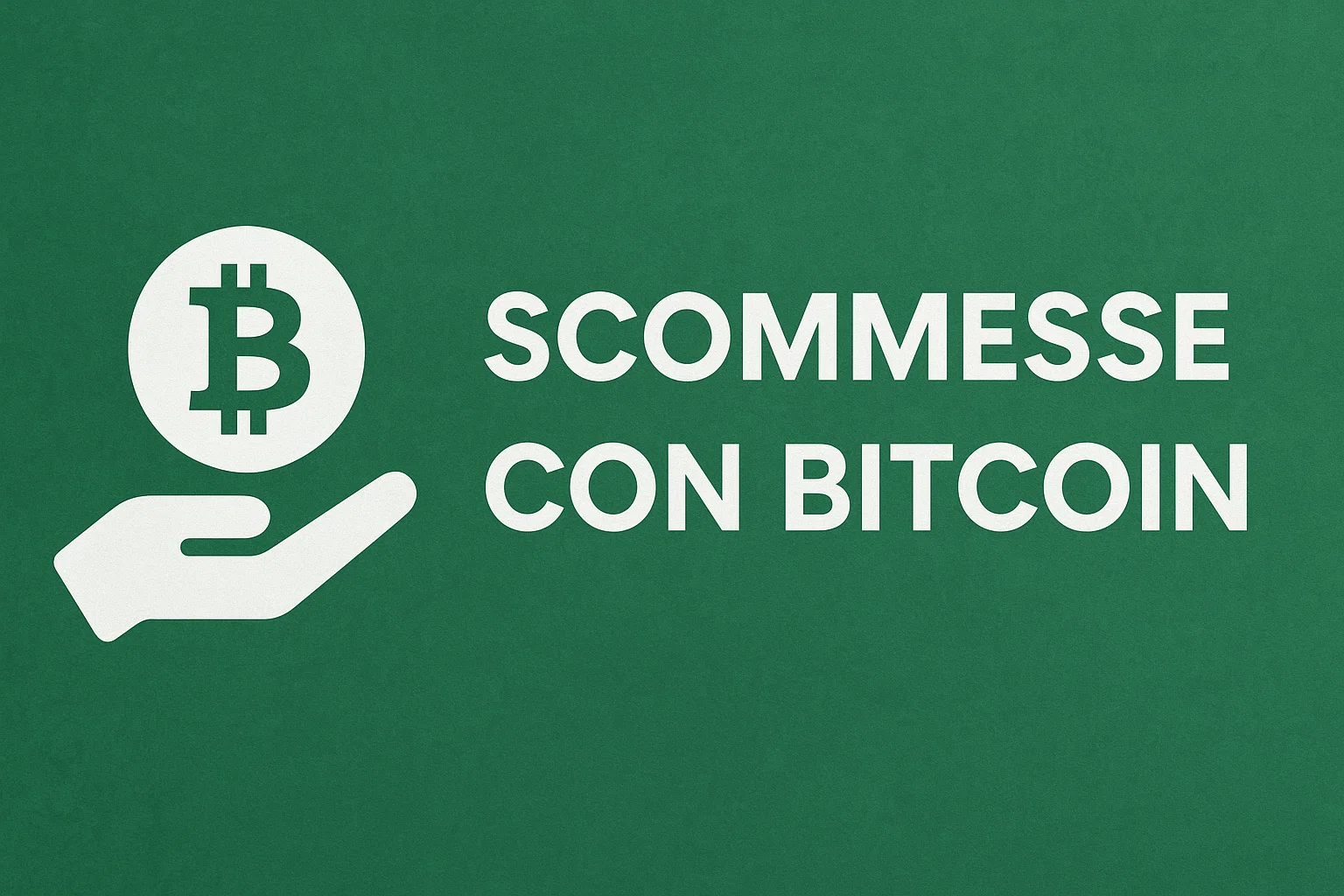 Scommesse con Bitcoin